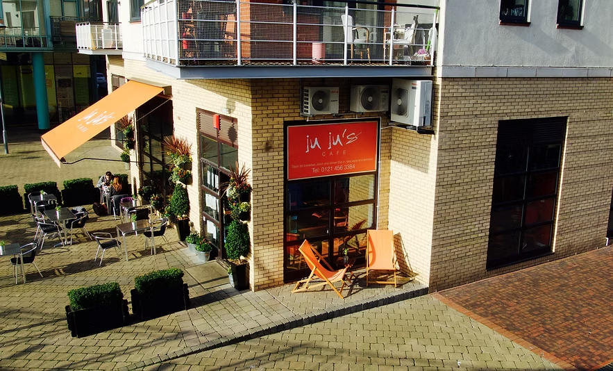 The SocialBean canal-side café in Birmingham